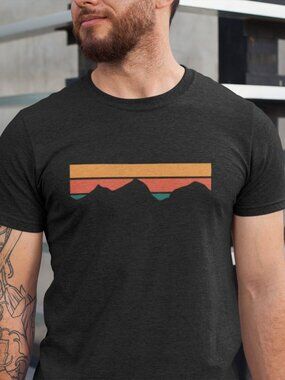 Retro Style Mountain Tee ⛰️ | Vintage Mountain Graphic T-Shirt